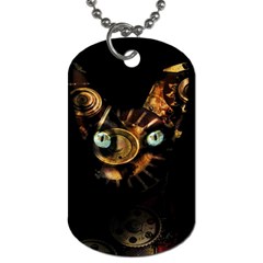 Sphynx Cat Dog Tag (one Side) by Valentinaart