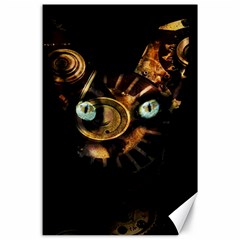 Sphynx Cat Canvas 24  X 36  by Valentinaart
