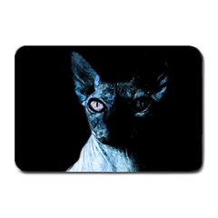 Blue Sphynx Cat Plate Mats by Valentinaart
