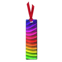 Spectrum Rainbow Background Surface Stripes Texture Waves Small Book Marks by Simbadda