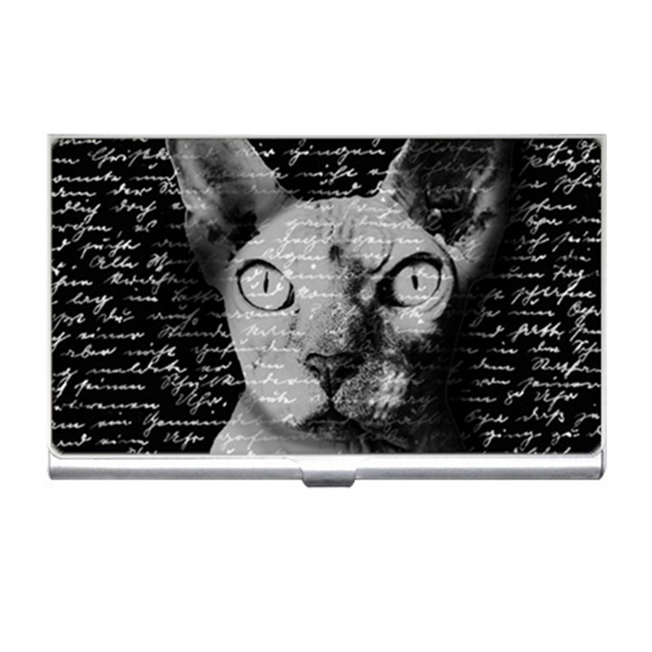 Sphynx cat Business Card Holders