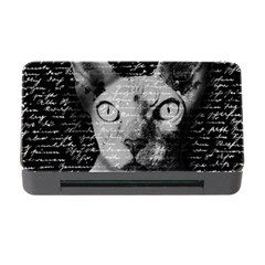 Sphynx Cat Memory Card Reader With Cf by Valentinaart