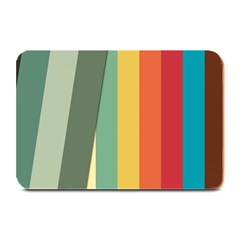 Texture Stripes Lines Color Bright Plate Mats by Simbadda