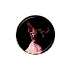 Sphynx Cat Hat Clip Ball Marker (4 Pack) by Valentinaart