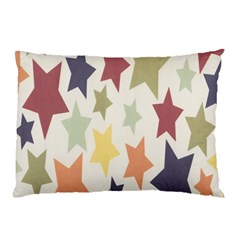 Star Colorful Surface Pillow Case by Simbadda