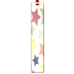 Star Colorful Surface Large Book Marks Front