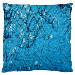 Surface Grunge Scratches Old Large Cushion Case (one Side) by Simbadda