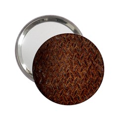 Texture Background Rust Surface Shape 2 25  Handbag Mirrors by Simbadda