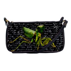 Mantis Shoulder Clutch Bags by Valentinaart