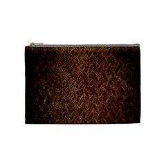 Texture Background Rust Surface Shape Cosmetic Bag (medium)  by Simbadda