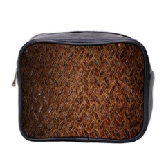 Texture Background Rust Surface Shape Mini Toiletries Bag 2-side by Simbadda