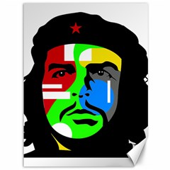 Che Guevara Canvas 36  X 48   by Valentinaart