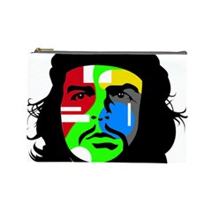 Che Guevara Cosmetic Bag (large)  by Valentinaart