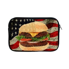 Hamburger Apple Ipad Mini Zipper Cases by Valentinaart