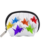 Paper cranes Accessory Pouches (Small)  Front