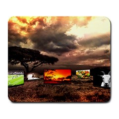 Africa Large Mousepads by Valentinaart