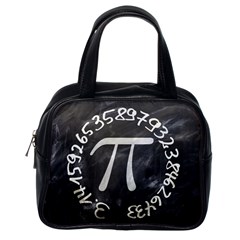 Pi Classic Handbags (one Side) by Valentinaart