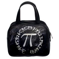 Pi Classic Handbags (2 Sides) by Valentinaart