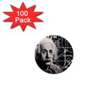 Albert Einstein 1  Mini Buttons (100 pack)  Front