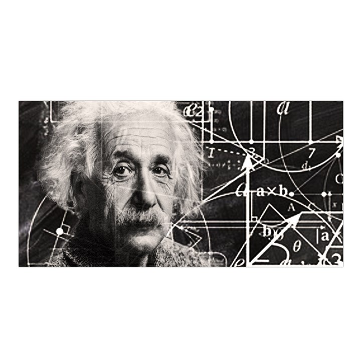 Albert Einstein Satin Shawl