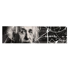 Albert Einstein Satin Scarf (oblong) by Valentinaart