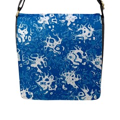 Pattern Flap Messenger Bag (l)  by Valentinaart