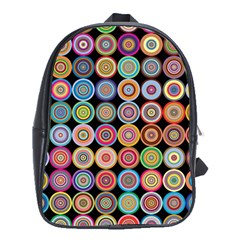 Pattern School Bags (xl)  by Valentinaart