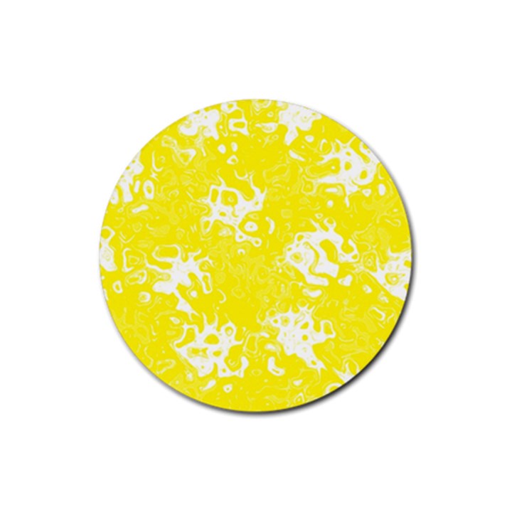 Pattern Rubber Coaster (Round) 