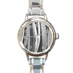 Pattern Round Italian Charm Watch