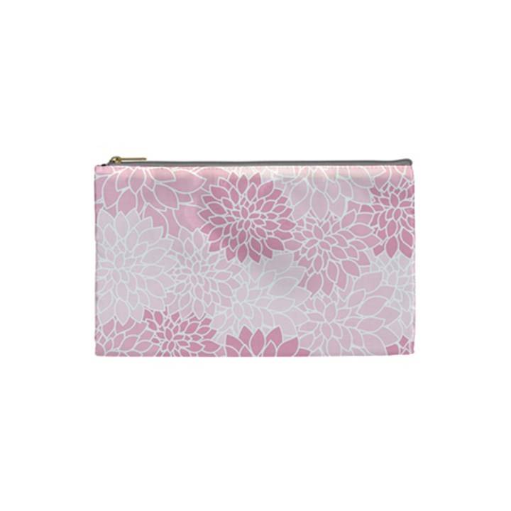 Floral pattern Cosmetic Bag (Small) 