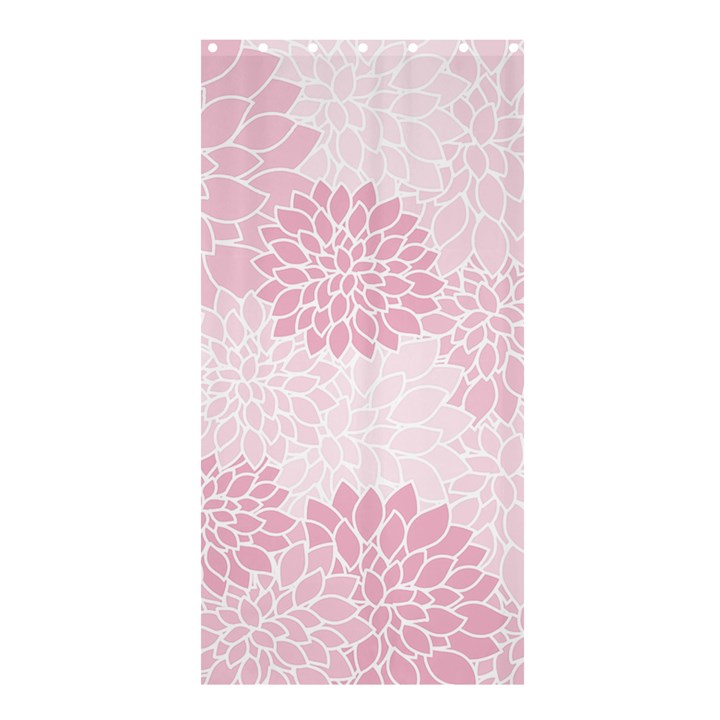 Floral pattern Shower Curtain 36  x 72  (Stall) 