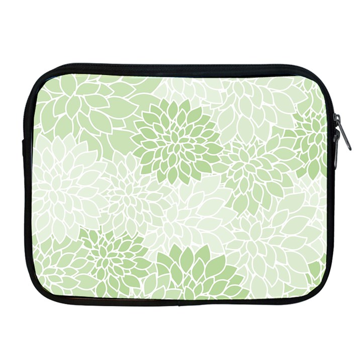 Floral pattern Apple iPad 2/3/4 Zipper Cases