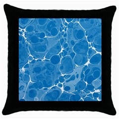 Pattern Throw Pillow Case (black) by Valentinaart