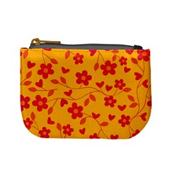 Floral Pattern Mini Coin Purses by Valentinaart