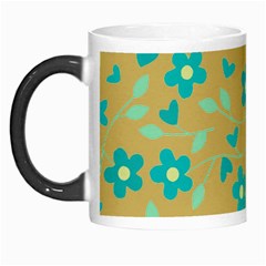 Floral Pattern Morph Mugs by Valentinaart