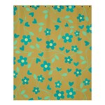 Floral pattern Shower Curtain 60  x 72  (Medium)  60 x72  Curtain