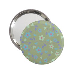 Floral Pattern 2 25  Handbag Mirrors by Valentinaart