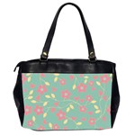 Floral pattern Office Handbags (2 Sides)  Back