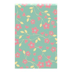 Floral Pattern Shower Curtain 48  X 72  (small)  by Valentinaart