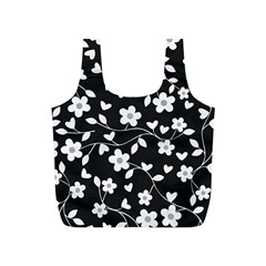 Floral Pattern Full Print Recycle Bags (s) 