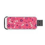 Floral pattern Portable USB Flash (Two Sides) Front