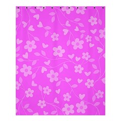 Floral Pattern Shower Curtain 60  X 72  (medium)  by Valentinaart