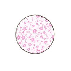 Floral Pattern Hat Clip Ball Marker (10 Pack)