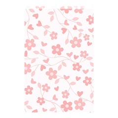 Floral Pattern Shower Curtain 48  X 72  (small)  by Valentinaart