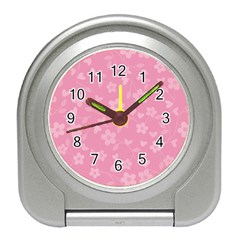 Floral pattern Travel Alarm Clocks