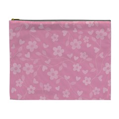 Floral pattern Cosmetic Bag (XL)