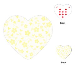 Floral Pattern Playing Cards (heart)  by Valentinaart