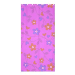 Floral Pattern Shower Curtain 36  X 72  (stall)  by Valentinaart