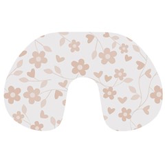 Floral Pattern Travel Neck Pillows by Valentinaart