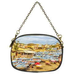 Engabao Beach At Guayas District Ecuador Chain Purses (one Side)  by dflcprints